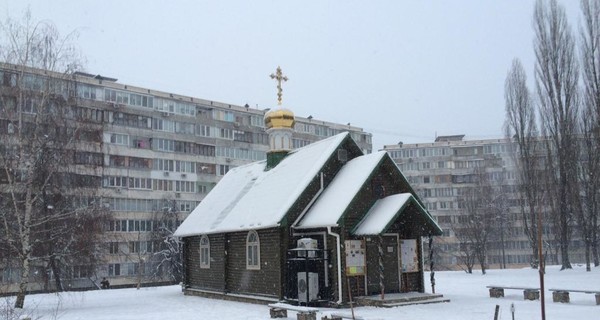 В Киеве пытались сжечь храм