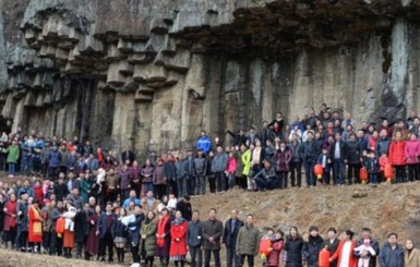 В Китае семья из 500 человек сделала совместное фото