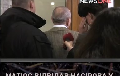 Матиос навестил тяжелобольного Насирова в 