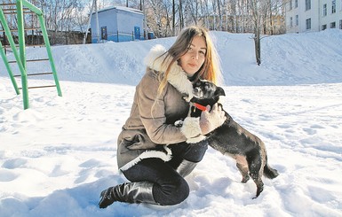 Дворняжка по кличке Сарделька нашла хозяйку, как только похудела