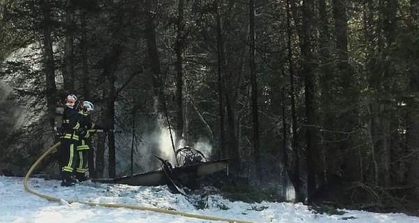 В Альпах разбился самолет, есть жертвы