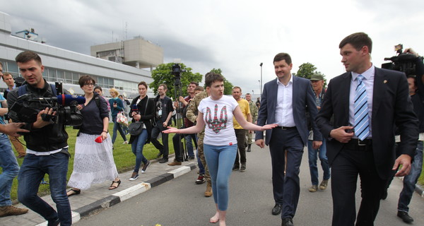 Савченко: год на свободе