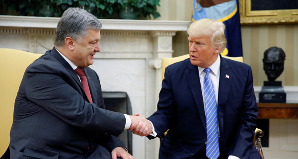 Порошенко и Трамп встретились в Овальном кабинете  