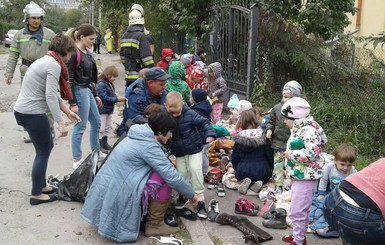 Во львовском детсаду произошел пожар