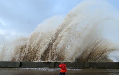 Европу накрыл шторм невиданной силы