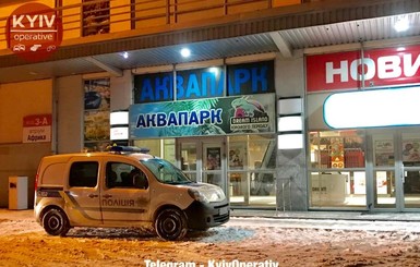 В киевском аквапарке на ребенка обрушился кусок потолка