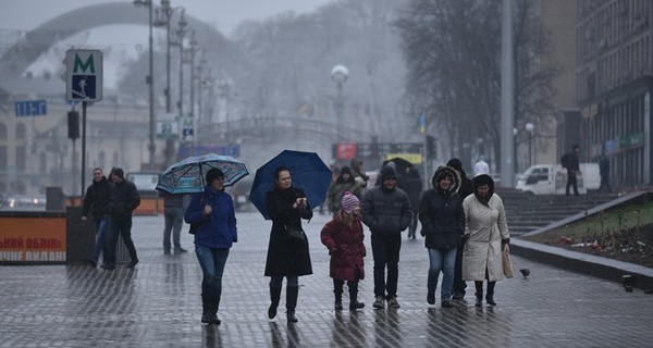 Завтра, 14 марта, пройдет дождь, местами с мокрым снегом