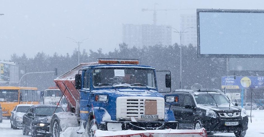 В Киеве сегодня ночью ожидается снегопад, - КГГА