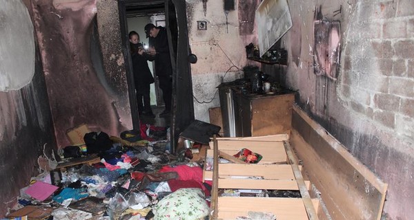 Пожар в Хмельницком: из общежития эвакуированы более ста человек