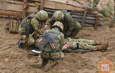 В Кривом Роге во время учений подорвались трое нацгвардейцев