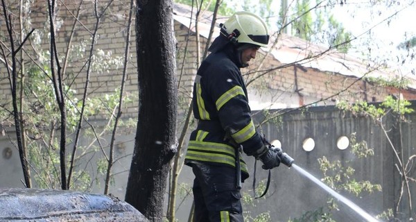 В Киеве сгорели 4 машины