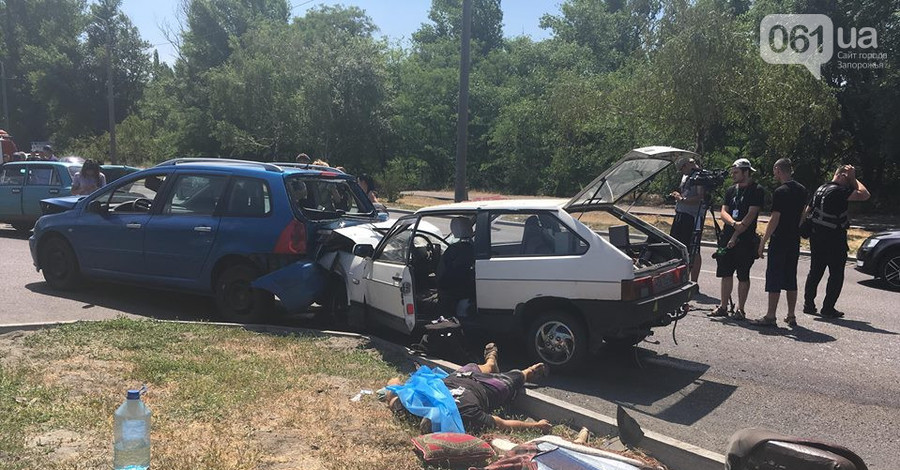 В Запорожье снова смертельное ДТП: погибли два человека