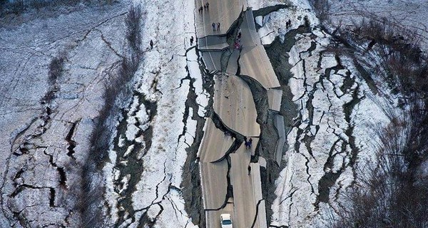 Аляску всколыхнуло мощное землетрясение