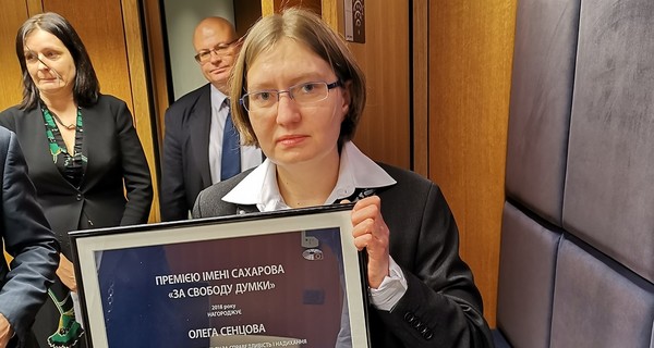 Сестра Сенцова – на премии Сахарова: Парадокс в том, что Олег относит себя к русским 