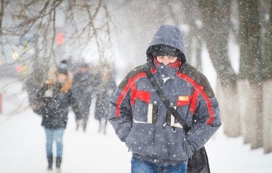 Завтра, 28 декабря, в Украине пройдет снег с дождем