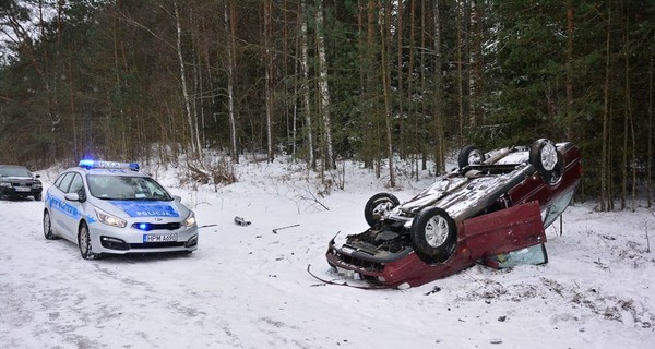 В Польше украинец попал в аварию 