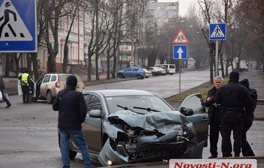 В Николаеве депутат Сергей Жайворонок попал в ДТП