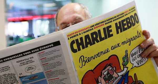 Charlie Hebdo опубликовал карикатуру на пожар в Соборе Парижской Богоматери