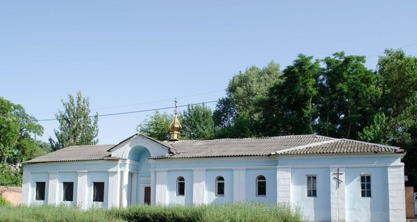 В Каменском горел храм иконы Божией Матери 