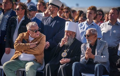 Вахтанг Кикабидзе пришел к Зеленскому на День Независимости 