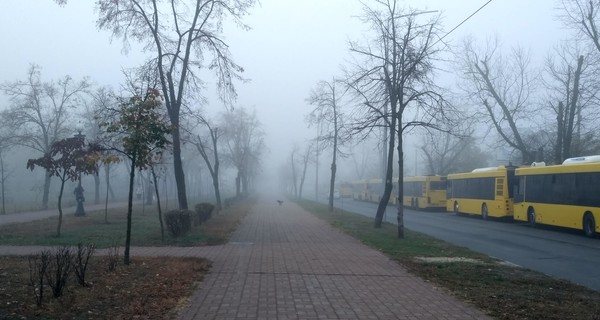 Синоптики предупредили, что туман в Киеве продержится еще долго