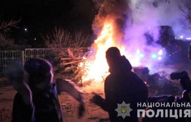 Протесты в Новых Санжарах: стало известно о первых пострадавших