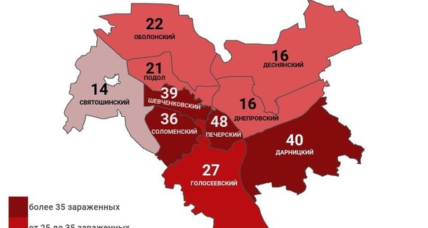 Коронавирус в Киеве: заражены 279 человек