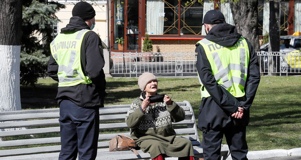 В Киеве за прогулки без масок составили протоколы на 91 человека