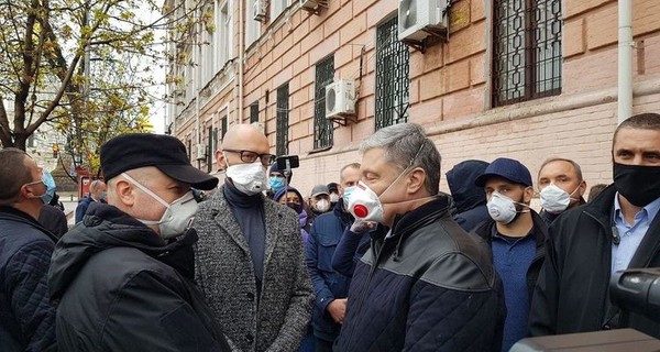 Татьяну Черновол пришли поддержать Порошенко, Яценюк, Геращенко и Турчинов