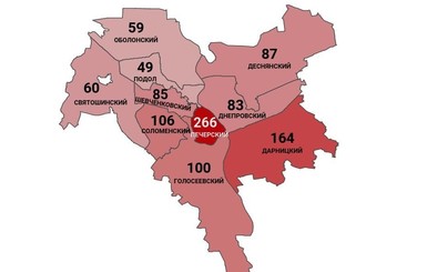 Коронавирус в Киеве по районам: заражены 1059 человек