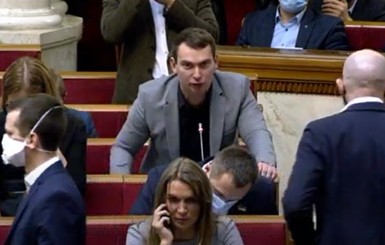 Депутат Железняк предложил регистрироваться в Раде не только зеленой кнопкой