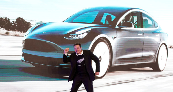 Акции Tesla в 2020 году выросли на 740%