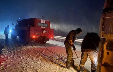 В Украине света нет в 143 населенных пунктах, метели не прекращаются