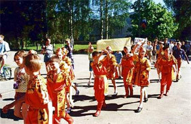 «Веселая радуга» взошла над Пальмирой 