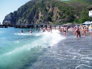 Вода на ЮБК прогреется в течение нескольких дней 