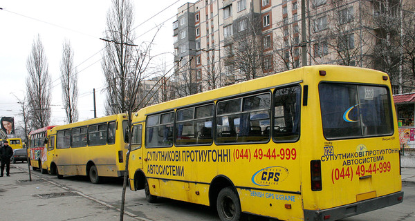 В Киеве часть водителей маршруток отказалась работать в условиях локдауна