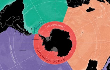 National Geographic признал существование на Земле пятого океана