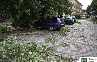 Во Львове вследствие непогоды обвалились фасады исторических зданий