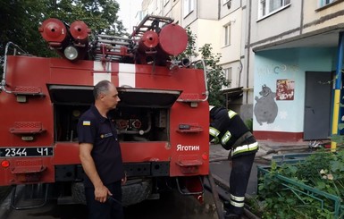 На Киевщине в результате пожара в многоэтаэке погибли два человека