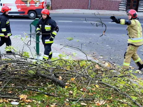 У Польщі під час урагану загинув українець