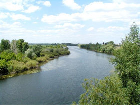 Вода в реках спадает 