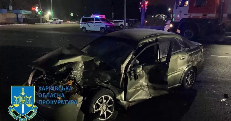 Водій вантажівки, який роздавив у Харкові легковик з людьми, був під наркотиками