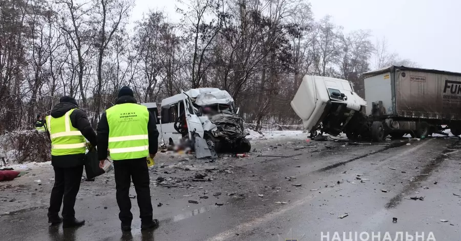 Количество жертв аварии под Черниговом увеличилось до 13