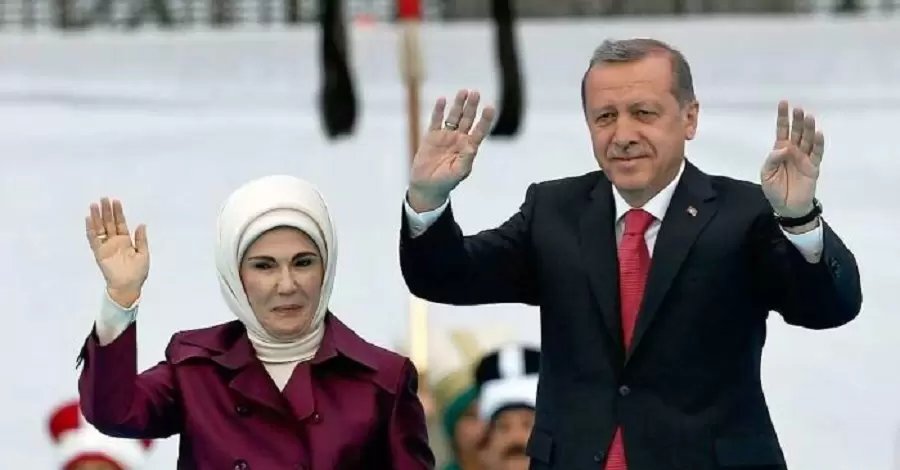 Після візиту в Україну в Ердогана та його дружини виявили штам 