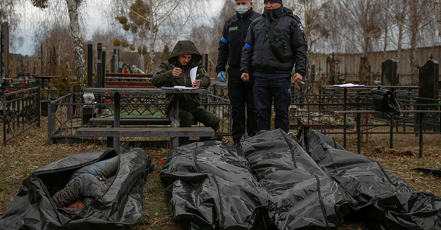 У Бучі знайдені тіла 320 загиблих, 163 з них упізнані