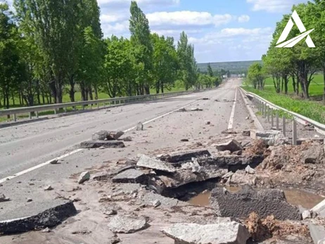 Укравтодор: Дорожники приводять до ладу Харківську кільцеву дорогу