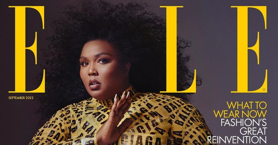 Реперша Lizzo слідом за Кардаш'ян обмотала себе скотчем заради обкладинки Elle