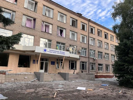 Российские войска обстреляли Краматорск: повреждены колледж и академия 