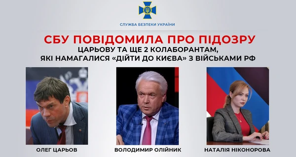 Экс-нардепам Цареву и Олийныку сообщили о подозрении в госизмене