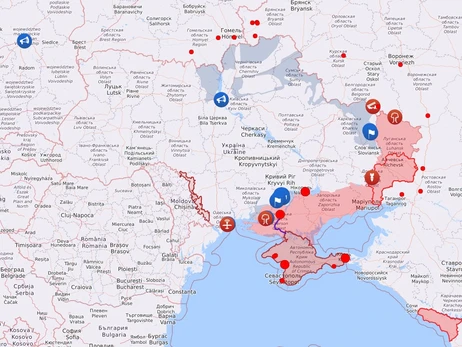 Карта боевых действий в Украине: 05.10.2022